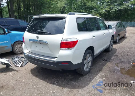 2012 Toyota Highlander Limited V6 из США, поврежденный, VIN 5TDYK3EH3CS071045